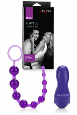California Exotic 2 Speed Massager & Pliable Beads