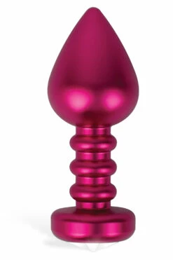 OUCH! 3.9" Jewelled Metal Butt Plug