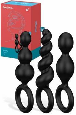 Satisfyer Booty Call Butt Plug Set (3 Pce)