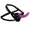 Strap U Navigator 7" Silicone G-Spot Dildo With Harness