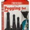 Doc Johnson Vac-U-Lock Complete Pegging Set for Couples