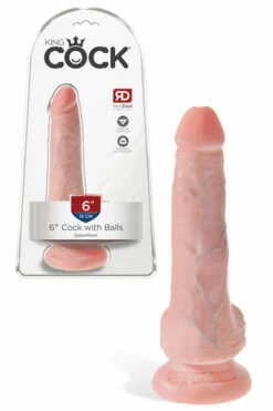Pipedream Realistic 6" Suction Cup Dildo