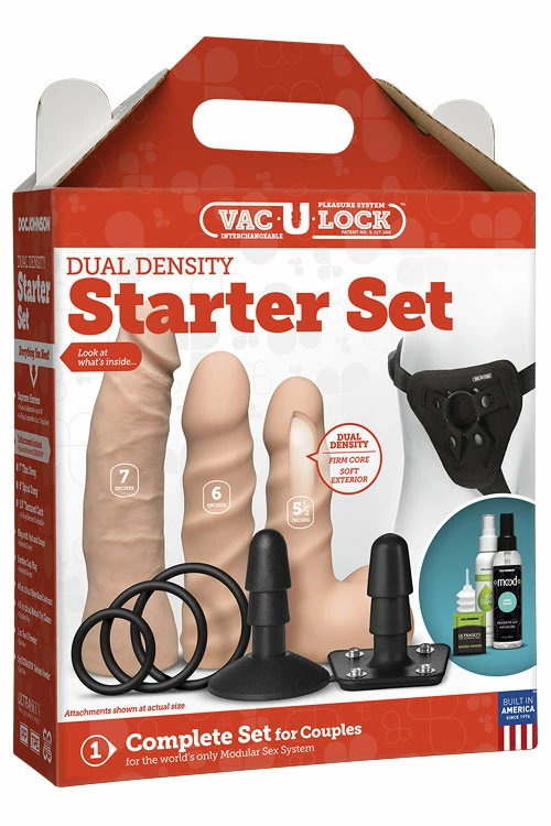 Doc Johnson Vac-U-Lock Introduction Strap-On Kit 1 Doc Johnson Vac-U-Lock Introduction Strap-On Kit