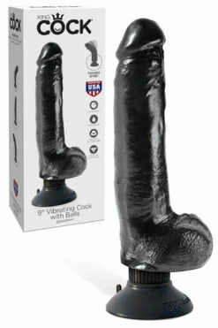 Pipedream 9" Realistic Vibrating Dildo With Suction Base