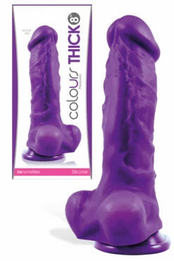 Nsnovelties Thick Realistic 8" Dildo with Suction Base
