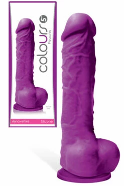 Nsnovelties 6.7" Realistic Firm Silicone Dildo With Suction Base