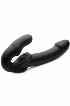 Strap U Vibrating Strapless 9.75" Silicone Strap On