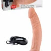 Pipedream 9" Vibrating Realistic Hollow Strap-On
