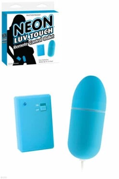 Pipedream 3" Blue Bullet Wireless Remote Control