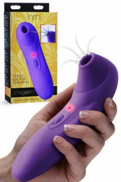 Inmi Shegasm 7" Suction Sensation Clitoral Stimulator