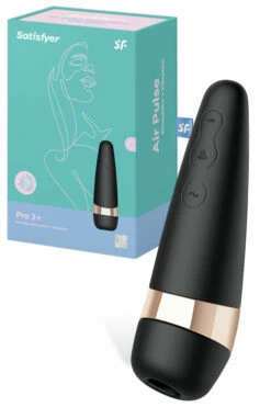 Satisfyer Pro 3 Plus - 5.7" Clitoral Stimulator with Air Pulse Tech & Vibration