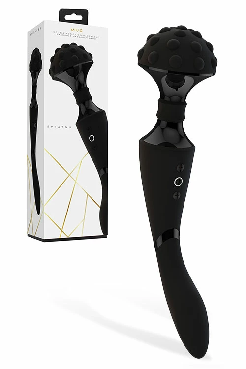 Vive Shiatsu Bendable Wand Massager 1 Vive Shiatsu Bendable Wand Massager