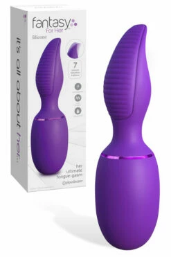Pipedream Tickling Tongue 7" Silicone Clitoral Vibrator