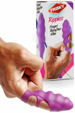 Frisky 3.5" Silicone Finger Vibrator