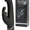 Fifty Shades Greedy Girl 9.5" Rechargeable G-Spot Rabbit Vibrator