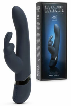 Fifty Shades Darker 10" Oh My Rechargeable Rabbit Vibrator
