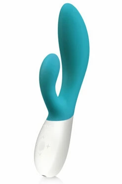 Lelo 8" Ina Wave Rechargeable Deluxe Rabbit Vibrator