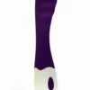 Velvetine Sienna 8" Ridged Silicone G-Spot Vibrator