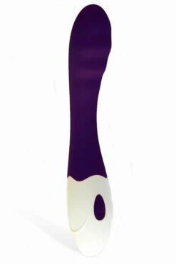 Velvetine Sienna 8" Ridged Silicone G-Spot Vibrator
