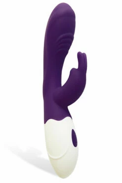 Velvetine Roma 7.75" Silicone Rabbit Vibrator