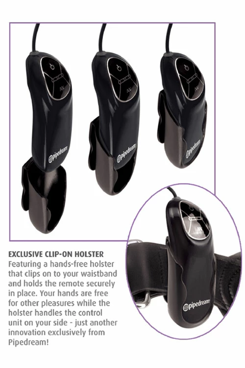 Pipedream Vibrating 3.5" Butt Plug With Remote 2 Pipedream Vibrating 3.5" Butt Plug With Remote - Image 2