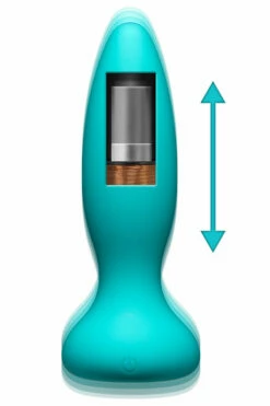 Doc Johnson A-Play Experienced 5.75" Thrusting Butt Plug With Remote -Women's Sex Toys Shop 1 large 3 63