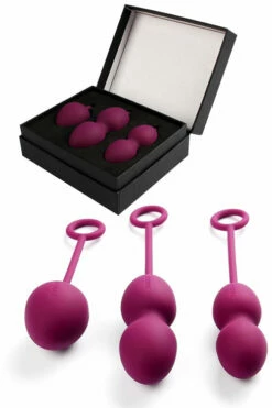 Svakom Nova Silicone Kegel Ball Set (3 Pce) -Women's Sex Toys Shop 1 large 3 96