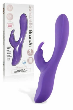NU Sensuelle Rechargeable Brandii Dual-Motored Rabbit Vibrator 9 NU Sensuelle Rechargeable Brandii Dual-Motored Rabbit Vibrator -Women's Sex Toys Shop 1 large 4 42