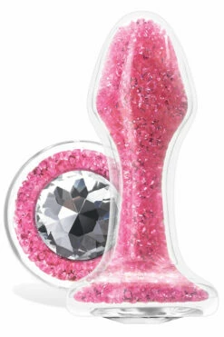 Nsnovelties Swarovski Crystal & Glass 3.7" Butt Plug -Women's Sex Toys Shop 1 large 4 59