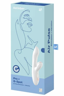 Satisfyer Pro G-Spot Rechargeable Rabbit Vibrator with Clitoral Suction -Women's Sex Toys Shop 1 large 5 19