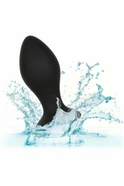 California Exotic Vibrating 3.75" Silicone Butt Plug with Gem Base Control 10 California Exotic Vibrating 3.75" Silicone Butt Plug with Gem Base Control -Women's Sex Toys Shop 1 large 5 35