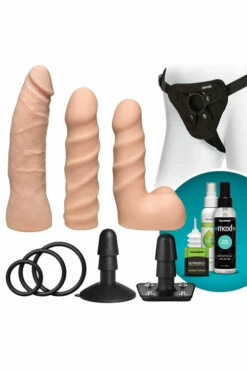 Doc Johnson Vac-U-Lock Introduction Strap-On Kit 9 Doc Johnson Vac-U-Lock Introduction Strap-On Kit -Women's Sex Toys Shop 1 large 5 40