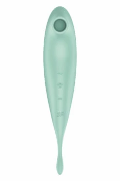 Satisfyer Twirling Pro Plus - 8.7" 2-in-1 Clitoral Stimulator with Air Pulse Tech & App Control -Women's Sex Toys Shop 1 large 5 9