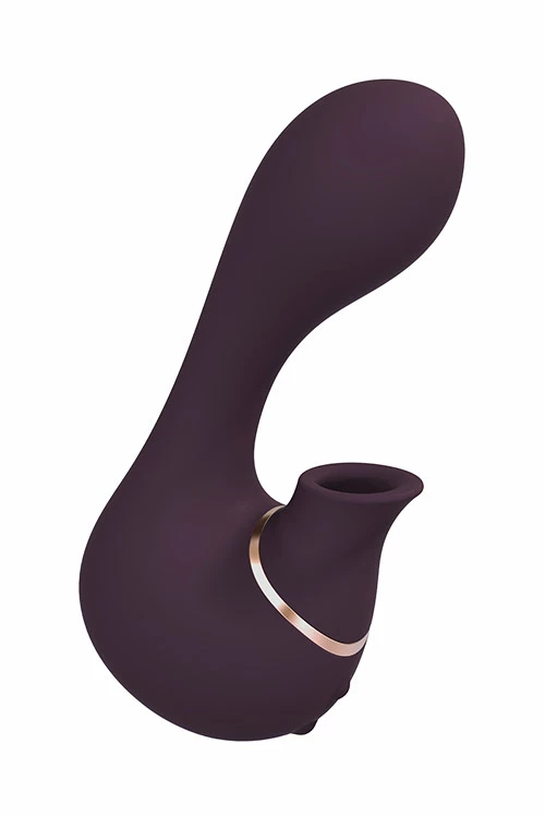 Shots Toys 5.5" Silicone Rabbit Vibrator with Air Wave Clitoral Stimulator 6 Shots Toys 5.5" Silicone Rabbit Vibrator with Air Wave Clitoral Stimulator - Image 6