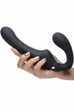Strap U Vibrating 8.4" Strapless Strap On With Remote -Women's Sex Toys Shop 1 large 6 25