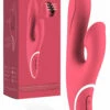 HIKY 9" Silicone Rabbit Vibrator with Clitoral Suction