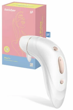 Satisfyer Pro Plus - 4.8" Clitoral Stimulator with Air Pulse Tech and Vibration