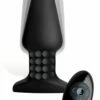 Rimmers 5.5" Beaded Silicone Butt Plug with Remote
