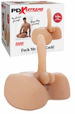 PDX Realistic Male Pelvis Sex Doll with 7" Dildo