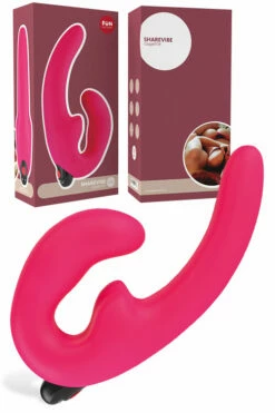 Fun Factory Rechargeable Vibrating Silicone Strapless Strap-On