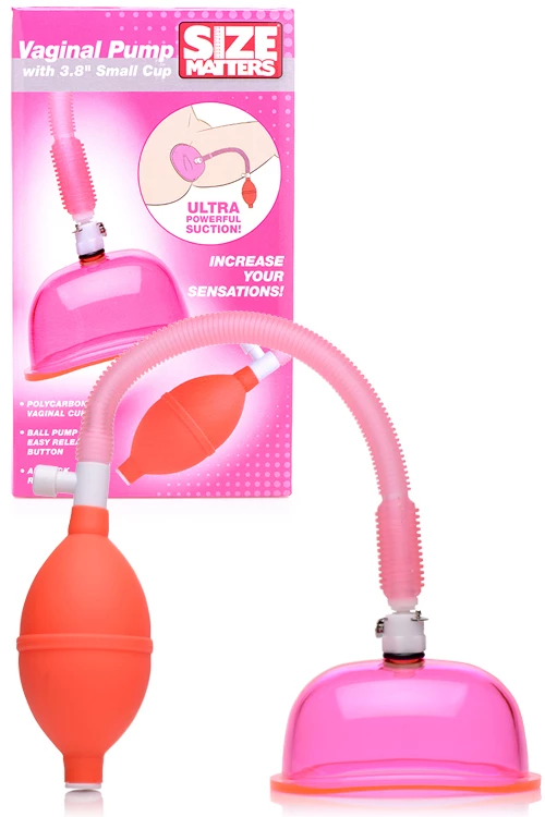 Size Matters Pussy Pump with 3.8" Small Cup 2 Size Matters Pussy Pump with 3.8" Small Cup - Image 2