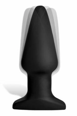 Rimmers 5.5" Beaded Silicone Butt Plug with Remote 8 Rimmers 5.5" Beaded Silicone Butt Plug with Remote -Women's Sex Toys Shop 2 large 3 13