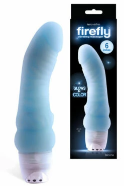 Nsnovelties 7.5" Glow-In-The-Dark Realistic Silicone Vibrator -Women's Sex Toys Shop 2 large 3 9