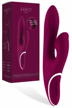 HIKY 9" Silicone Rabbit Vibrator with Clitoral Suction 7 HIKY 9" Silicone Rabbit Vibrator with Clitoral Suction -Women's Sex Toys Shop 2 large 4 13