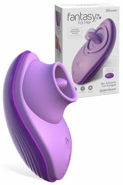 Pipedream Licking Tongue 5.1" Clitoral Vibrator With Heat Function -Women's Sex Toys Shop 2 large 4 4