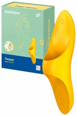 Satisfyer Teaser Finger Vibrator -Women's Sex Toys Shop 2 large 4 5