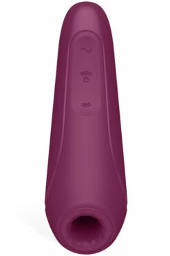 Satisfyer Curvy 1 Plus Air Pulse Clitoral Stimulator With Vibration & App -Women's Sex Toys Shop 2 large 5 3
