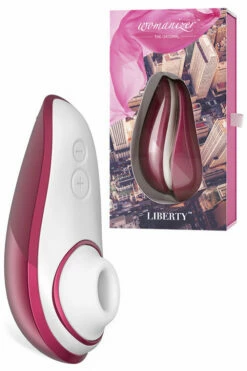 Womanizer Liberty 4" Clitoral Stimulator with Travel Cover -Women's Sex Toys Shop 2 large 6 4