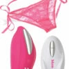 Adam and Eve Lace Panty With Removable Vibrator & Remote