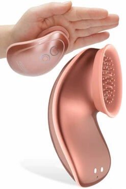 Shots Toys Twitch 4.2" Suction & Vibration Clitoral Stimulator